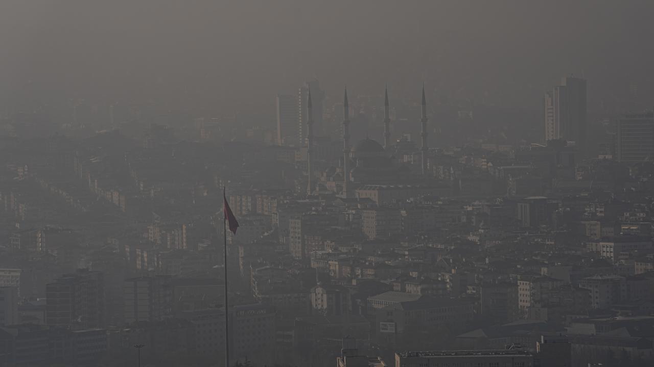 Ankara'da Hava Kalitesi Hassas Seviede