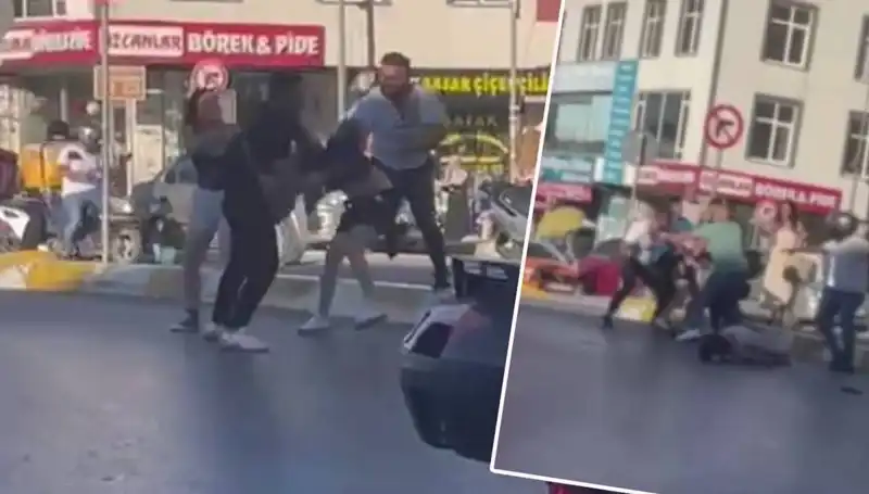 Esenyurt'ta Motosikletli İki Kadına Uygulanan Şiddet Olayı Gündemi Sarstı