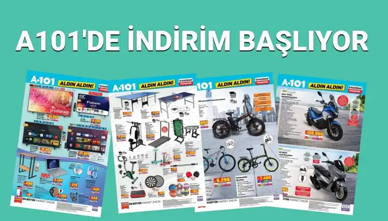 A101'de 12 Haziran Aktüel Kataloğu: Spor, Gaming ve Teknoloji Ürünleri İlginizi Çekecek!