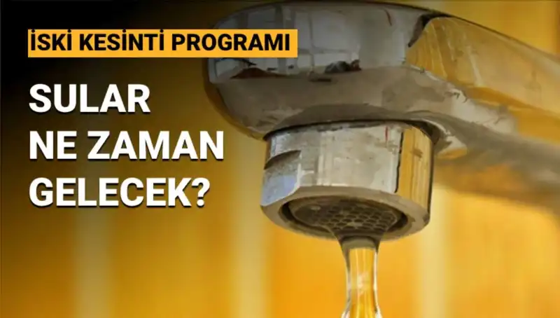 Üsküdar ve Ümraniye'de Su Kesintisi: İSKİ 14 Mayıs Programı Açıklandı!