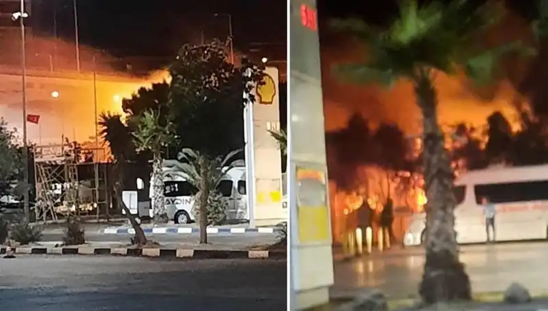 İzmir Otogarı’nda Yangın: Panik Dolu Anlar ve Yangınla Mücadele