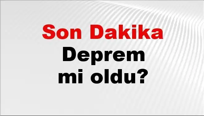 Muğla'da Canlandıran Son Dakika: Deprem Gerçeği Nedir?