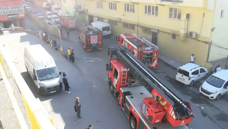 İstanbul'daki Tekstil Atölyesinde Meydana Gelen Yangın, Büyük Hasara Neden Oldu